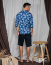 Cotton Blend Long Sleeve Shirt EMSACS0827CELS1757
