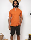 Linen Cotton Short Sleeve Shirt - EMSACS0832LCSS1060