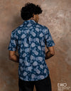 Cotton Blend Short Sleeve Shirt EMSACS0835CESS1757