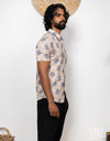Cotton Blend Short Sleeve Shirt - EMSACS0836CESS1756