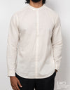 Linen Blend Long Sleeve Shirt - EMSACS0842LCELS1785