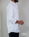 Linen Long Sleeve Shirt - EMSACS0846LLS1754