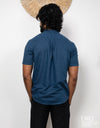Linen Cotton Short Sleeve Shirt - EMSACS0850LCSS1799