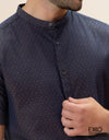 Cotton Short Sleeve Shirt - EMSACS0857CSS1364