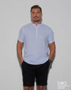 Linen Short Sleeve Shirt - EMSACS0866LSS1843