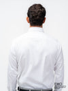 White Dobby Formal Regular Fit Shirt - EMSAFSR0012CECLSF105