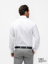 White Dobby Formal Regular Fit Shirt - EMSAFSR0012CECLSF105