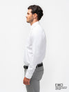 White Dobby Formal Regular Fit Shirt - EMSAFSR0012CECLSF105