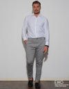 White Dobby Formal Shirt EMSAFSS0014CECLDCF039