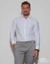 White Dobby Formal Shirt EMSAFSS0014CECLDCF039