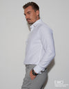 White Dobby Formal Shirt EMSAFSS0014CECLDCF039