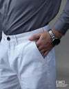 Linen Pant - White 4.0