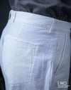 Linen Pant - White 4.0