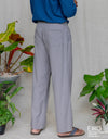 Linen Pant - Stone Grey 8.0
