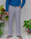 Linen Pant - Stone Grey 8.0