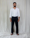 Linen Pant - Black 8.0