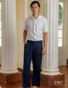Linen Pant - Dark Navy 8.0