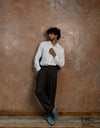 Linen Pant - Forest Green 8.0