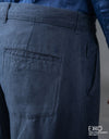 Linen Pant - Navy Blue 8.0