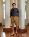 Linen Short - Mustard 1.0
