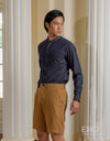 Linen Short - Mustard 1.0