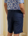 Linen Short - Navy 1.0