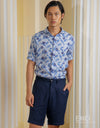 Linen Short - Navy 1.0
