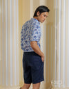 Linen Short - Navy 1.0