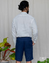 Linen Short - Dark Navy 1.0
