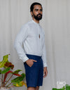 Linen Short - Dark Navy 1.0