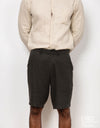 Linen Short - Dark Green 1.0