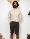 Linen Short - Dark Green 1.0