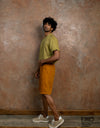 Linen Short - Caramel 1.0