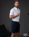 Linen Short - Navy 1.0