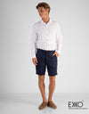 Linen Short - Navy 3.0
