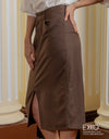 Estelle Skirt - Linen Blend