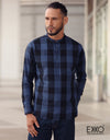 100% Cotton Long Sleeve Shirt- EMSACS0582CLS0976