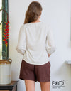 Jinelle Top - Linen Blend