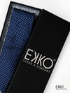 Blue 100% Silk Tie
