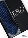Blue 100% Silk Tie