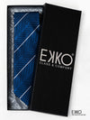 Blue Striped 100% Silk Tie