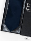Dark Blue 100% Silk Tie