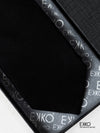Black 100% Silk Tie