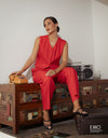 Cecily-Sami Matching Set - Linen Blend