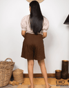 Marcy Short - Linen Blend