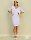 Stacy-Romy Matching Set - Linen Blend