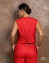 Cecily-Sami Matching Set - Linen Blend