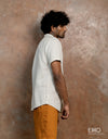 Linen Cotton Short Sleeve Shirt EMSACS0823LCSS1057