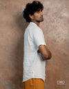Linen Short Sleeve Shirt - EMSACS0816LSS1754