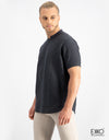 Linen Cotton Short Sleeve Shirt - EMSACS0446LCSS0811